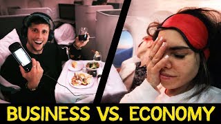 Flying Business VS Economy - First Class worth the $$$?