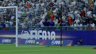 FIFA 18. Phenomenal action vs. Barcelona and lob shot. Legend level.