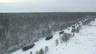 Командно штабное учение с Барнаульским ракетным соединением