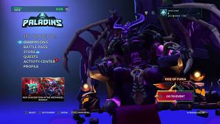 paladins gameplay (arab) ruckus walkthrough ,لعبة بلادينس