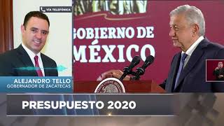 Entrevista Alejandro Tello por el presupuesto para los Estados en el 2020