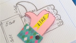 DIY. Как нарисовать ЛАЙК. Простой способ рисования карандашом. Уроки рисования