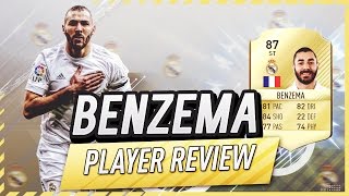FIFA 17 UT - Benzema (87) Player Review w/Gameplay & In-Game Stats