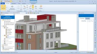Integrating the Architectural BIM model with Structural Analysis and Cost Estimating