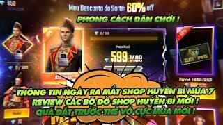 Garena Free Fire| Tuần sau sẽ có shop huyền bí? - Review trước 2 bộ đồ shop huyền bí !