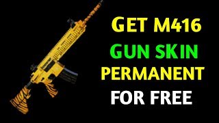 GET M416 TIGER GUN SKIN FREE | PUBG MOBILE FREE GUN SKINS | FREE GUN SKINS IN PUBG MOBILE