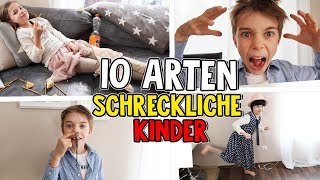 10 Arten - Die SCHLIMMSTEN Kinder der WELT! Lulu & Leon - Family and Fun