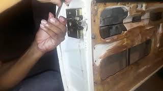 Como trocar a fechadura da porta do gol