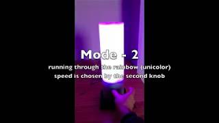 Lavalamp 2.0 / LED Moodlamp based on Arduino and WS2812 RGB Controller LEDs