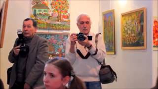 Виставка творів родинного петриківського розпису 29 10 2014
