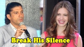 Farhan Akhtar BREAKS HIS SILENCE On Link-Up With Kalki Koechlin!