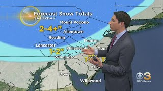 Philadelphia Weather: Tracking Weekend Snow