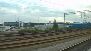 Arlanda Express: Airport - Stockholm central station / アーランダ空港からストックホルム中央駅まで全部