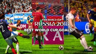FIFA World Cup 2018 Best Goals Compilation (FIFA 18 Remake)