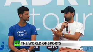 Djokovic event infects pregnant woman