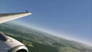 AEROFLY FS2 : A320 landing at Zürich