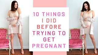 10 Things to do before getting pregnant | # 7 & 8 may surprise you! | Vegan pregnancy by Andreja