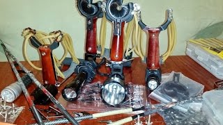 Комплексы Экстремального Выживания - Охотничьи рогатки Hunting Slingshots - CES NEC Часть 2