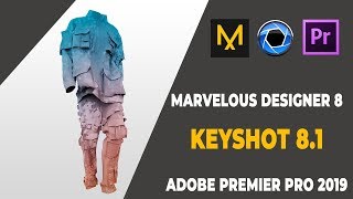 Channel  Feature: MD8, KEYSHOT 8.1, ADOBE PREMIER PRO 2019. (WORKFLOW TEST)