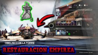 ? DESTINY 2 ? | RESTAURACION EMPIEREA  | INOTAM TRINIDAD DEL OLVIDO  | OSIRIS Y MAS
