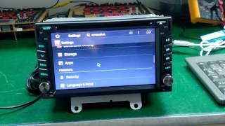 Joying Universal Double Din Car DVD Player Android 4.4.4 Quad Core Car Stereo GPS Navigation