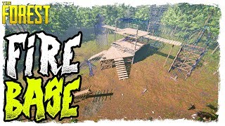 The Forest | LETS START BUILDING THE FIRE BASE | Timmy's Fate Ep.11