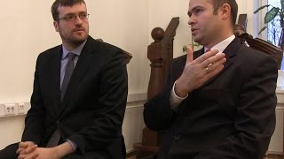 Встреча протоиерея Димитрия Смирнова с членами Совета сербского движения "Двери"