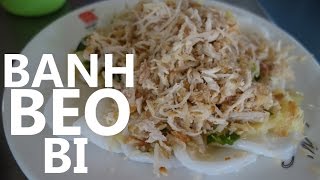 VIETNAMESE FOOD - banh beo bi in Binh Duong!