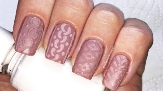 3D Cable Knit Sweater Nails | Вязаный маникюр Свитер Косички на ногтях
