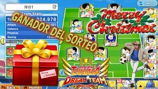 GANADOR DEL SORTEO NAVIDEÑO! CUENTA DE ROBERTO! CAPTAIN TSUBASA DREAM TEAM - Charlie29