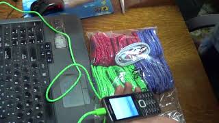 Качественный USB кабель в оплетке из нейлона // 1 м.