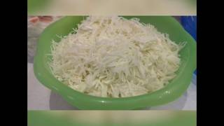 Квашенная капуста. Самый простой рецепт хрустящей капусты.