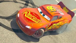 CARS 3 LIGHTNING MCQUEEN PARKOUR DRIFT RACE