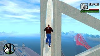 GTA IV San Andreas - РУФЕР УПАЛ С МОСТА!