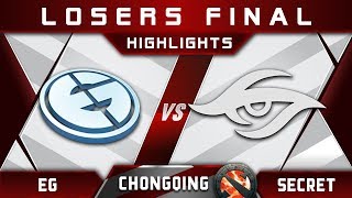 EG vs Secret [TOP 2] Chongqing Major CQ Major Highlights 2019 Dota 2