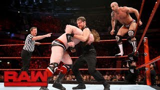 Seth Rollins & Dean Ambrose vs. Cesaro & Sheamus - Raw Tag Team Title Match: Raw, Nov. 6, 2017