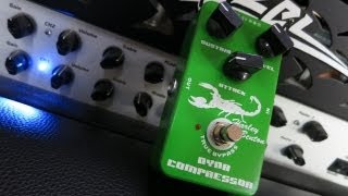 Harley Benton (Joyo) Dyna Compressor Pedal Demo