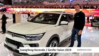 SsangYong Korando auf dem Genfer Autosalon 2019: Korea-SUV im ersten Check
