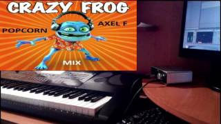 Crazy Frog - Popcorn & Axel F (MIX 2017) на синтезаторе CASIO CTK-7200