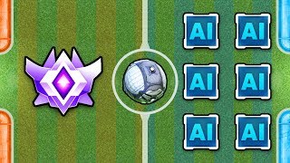 Grand Champion vs 14 Modded Bots