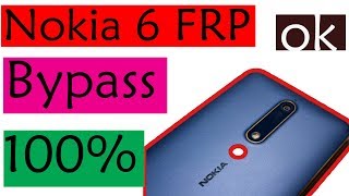 How To Remove NOKIA 6 TA-1021 Frp Bypass Solution 1000% Working