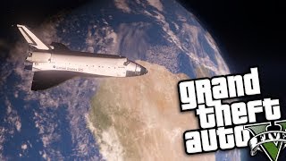 GTA 5 Mods - OUTER SPACE MOD #2 (GTA 5 Mods Gameplay)