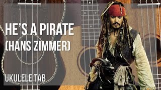 EASY Ukulele Tab: How to play He's A Pirate by Hans Zimmer
