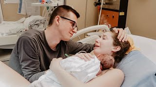 *EMOTIONAL LIVE BIRTH* Of Our Baby Girl After Infertility! (Very Raw Labour & Delivery)