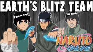 Round One KO, EARTH's Blitz Team | Naruto Online