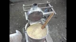 Дробилка зерна своими руками (зернодробилка) | Homemade youtube the  crusher shredding systems