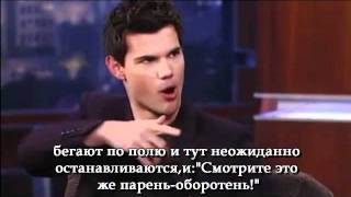 Тейлор на шоу Джимми Киммела (русские субтитры) Ч.1
