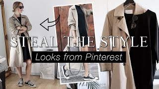 Steal the style: re-creating 5 outfits from Pinterest | Shopping my own wardrobe