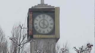 Lugansk Secret Clock Tower - Башня с часами в Луганске