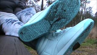 Giantess blue Reebok Freestyle POV